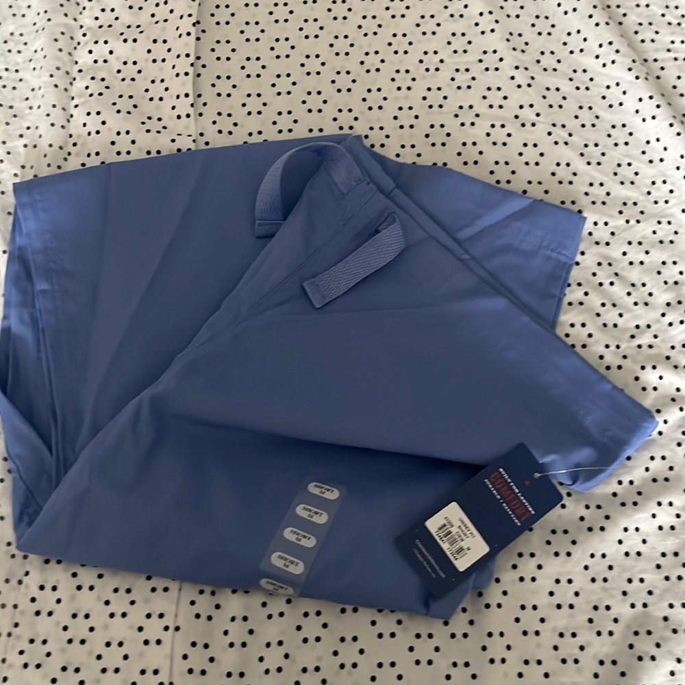 Cherokee scrubs light blue